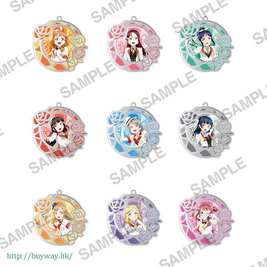 LoveLive! Sunshine!! 玻璃色彩金屬掛飾 Vol. 4 (9 個入) Clear Stained Charm Collection Vol. 4 (9 Pieces)【Love Live! Sunshine!!】