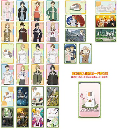 夏目友人帳 金屬咭 初回限定版 (16 個 32 枚入) Metallic Card Collection (16 Pieces)【Natsume's Book of Friends】