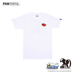 逆轉裁判 (加加大) 20周年紀念 FANTHFUL 系列 白色 T-Shirt FANTHFUL Series T-Shirt (White XXL Size)【Ace Attorney】