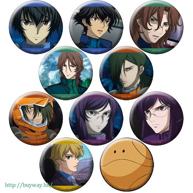 機動戰士高達系列 收藏徽章 (10 個入) Character Badge Collection (10 Pieces)【Mobile Suit Gundam Series】
