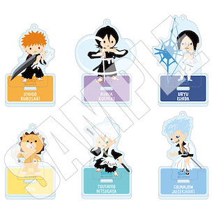 死神 亞克力企牌 / 匙扣 ゆるパレット Ver. (6 個入) Acrylic Key Chain with Stand Collection Yuru Pallet (6 Pieces)【Bleach】