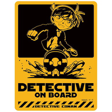 名偵探柯南 「江戶川柯南」DETECTIVE ON BOARD 防水貼紙 Detective on Board Waterproof Sticker【Detective Conan】