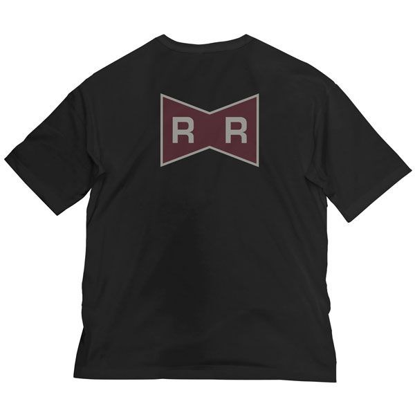 龍珠 : 日版 (大碼)「紅帶軍」寬鬆 黑色 T-Shirt