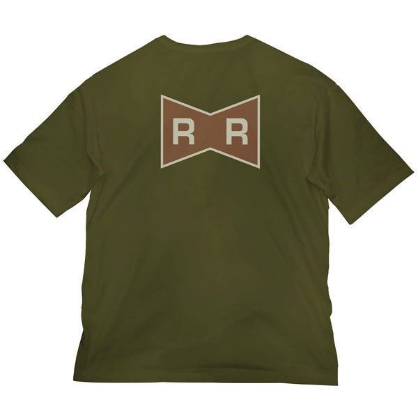 龍珠 : 日版 (大碼)「紅帶軍」寬鬆 墨綠色 T-Shirt