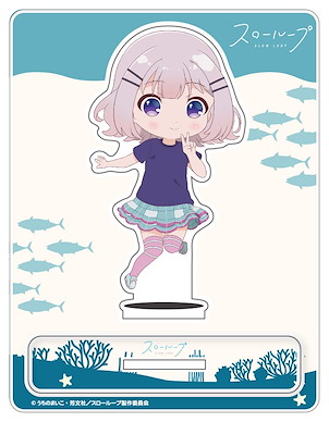 SLOW LOOP-女孩的釣魚慢活- 「二宮藍子」亞克力企牌 Ninomiya Aiko Jum-colle Acrylic Stand【SLOW LOOP】