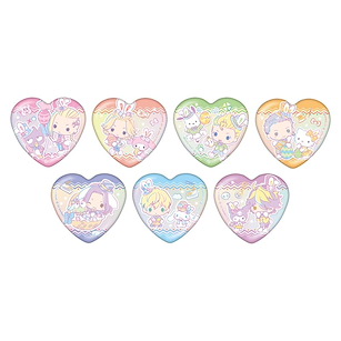 東京復仇者 心形徽章 Sanrio 系列 復活節 Ver. (7 個入) Sanrio Characters Heart Can Badge Easter Ver. (7 Pieces)【Tokyo Revengers】