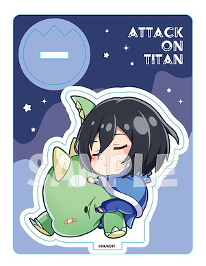 進擊的巨人 「米卡莎」小恐龍 亞克力企牌 GyaoColle Acrylic Stand Mikasa【Attack on Titan】