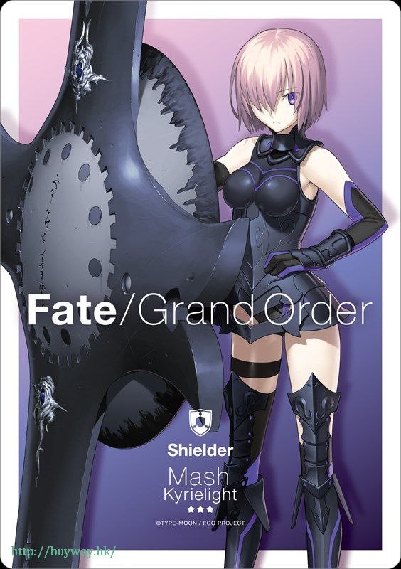 Fate系列 : 日版 「Shielder (Mashu Kyrielite)」A5 滑鼠墊 Fate/Grand Order