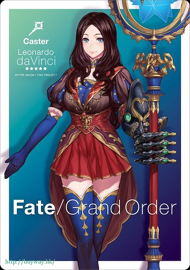 Fate系列 「Caster (Leonardo da Vinci)」A5 滑鼠墊 Fate/Grand Order Mouse Pad Fate/Grand Order Caster / Leonardo da Vinci【Fate Series】