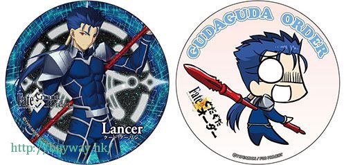 Fate系列 : 日版 「Lancer (Cu Chulainn)」徽章 set (2 枚入)