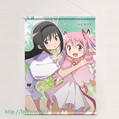 魔法少女小圓 「鹿目圓 + 曉美焰」B2 掛布 New Illustration B2 Wall Scroll Madoka & Homura【Puella Magi Madoka Magica】