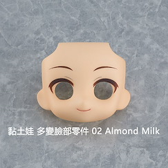 未分類 : 日版 黏土娃 多變臉部零件 02 Almond Milk