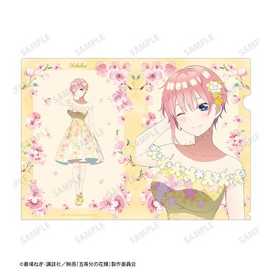 五等分的新娘 「中野一花」櫻花連身裙 Ver. A4 文件套 New Illustration Ichika Cherry Blossom Dress ver. Clear File【The Quintessential Quintuplets】