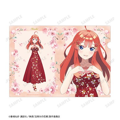 五等分的新娘 「中野五月」櫻花連身裙 Ver. A4 文件套 New Illustration Itsuki Cherry Blossom Dress ver. Clear File【The Quintessential Quintuplets】