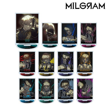 MILGRAM -米爾格倫- 亞克力企牌 2nd Anniversary Ver. (12 個入) Original Illustration 2nd Anniversary Ver. Acrylic Stand (12 Pieces)【MILGRAM】