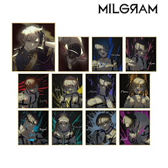 MILGRAM -米爾格倫- 色紙 2nd Anniversary Ver. (12 個入) Original Illustration 2nd Anniversary Ver. Mini Shikishi (12 Pieces)【MILGRAM】