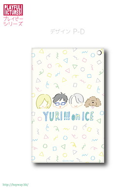 勇利!!! on ICE 「勇利 + 維克托 + 尤里 + Makkachin」證件套 Pass Case Design P-D【Yuri on Ice】