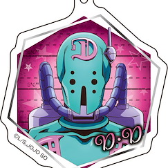 JoJo's 奇妙冒險 「怒海潛將」第六部 石之海 亞克力匙扣 Anime JoJo's Bizarre Adventure Stone Ocean Acrylic Key Chain (12) D.D【JoJo's Bizarre Adventure】