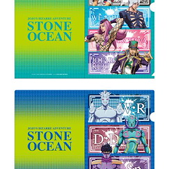 JoJo's 奇妙冒險 「第六部 石之海」A4 文件套 B (1 套 2 款) Anime JoJo's Bizarre Adventure Stone Ocean Clear File Set B【JoJo's Bizarre Adventure】