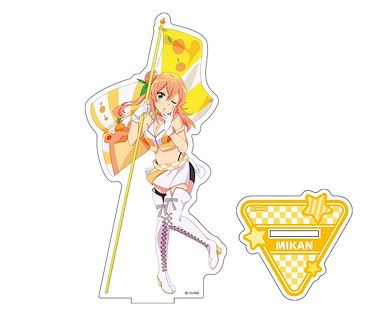 街角魔族 「陽夏木蜜柑」賽車女皇 Ver. BIG 亞克力企牌 TV Anime New Illustration BIG Acrylic Stand [Race Queen ver.] (4) Mikan Hinatsuki【The Demon Girl Next Door】
