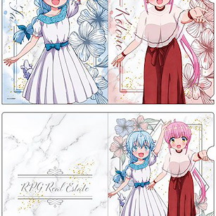 RPG不動産 A4 文件套 裙子 Ver. A 款 (1 套 2 款) TV Anime New Illustration Clear File Set [Dress ver.] A【RPG Real Estate】