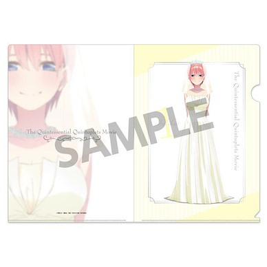 五等分的新娘 「中野一花」緍紗 Ver. A4 文件套 Clear File Ichika Nakano Wedding Dress Ver.【The Quintessential Quintuplets】