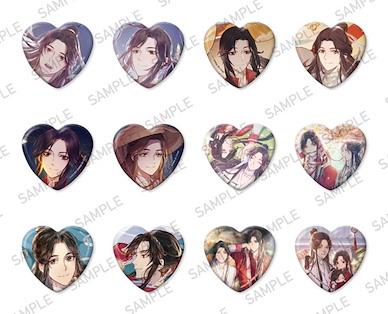 天官賜福 「謝憐 + 三郎」心形徽章 (12 個入) Heart Can Badge Collection (12 Pieces)【Heaven Official's Blessing】