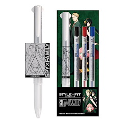 間諜過家家 「洛伊德 + 安妮亞 + 約兒」Style Fit 3色原子筆 Style Fit Ballpoint Pen 3 Color Holder 2 Loid & Anya & Yor【SPY×FAMILY】
