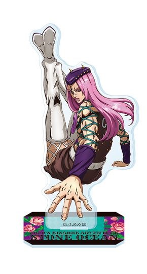 JoJo's 奇妙冒險 : 日版 「安納蘇」第六部 石之海 亞克力企牌