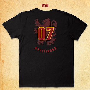 哈利波特系列 (中碼)「葛萊芬多」黑色 T-Shirt Gryffindor Black T-Shirt M Size【Harry Potter Series】