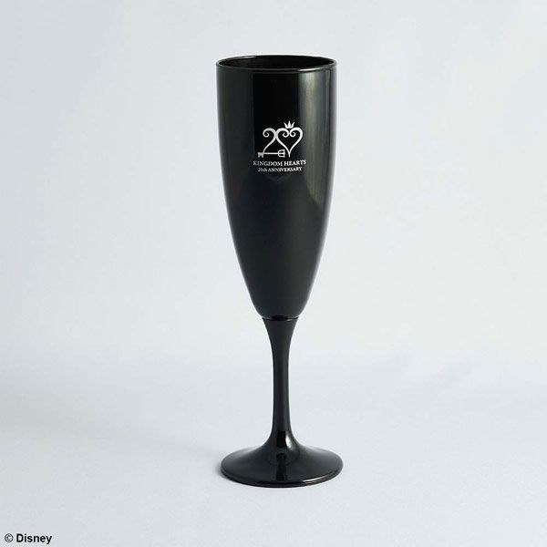 王國之心系列 : 日版 20th Anniversary 香檳杯 套裝 (透明 + 黑色)