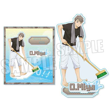 排球少年!! 「宮治」清潔泳池 Ver. 亞克力企牌 Acrylic Stand Miya Osamu Pool Cleaning Ver.【Haikyu!!】