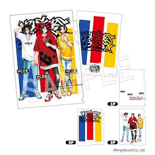 催眠麥克風 -Division Rap Battle- 「Buster Bros!!!」3層文件套 3 Pockets Clear File Buster Bros!!!【Hypnosismic】