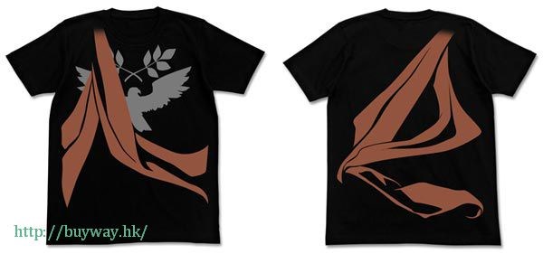 Fate系列 : 日版 (大碼)「Rider (Achilles 阿基里斯)」黑色 T-Shirt