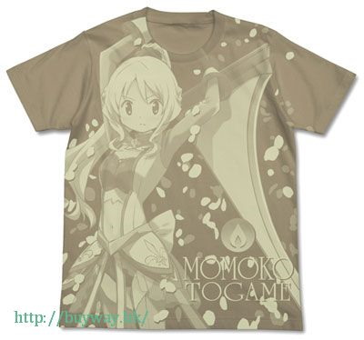 魔法少女小圓 : 日版 (細碼)「十咎桃子」深卡其色 T-Shirt