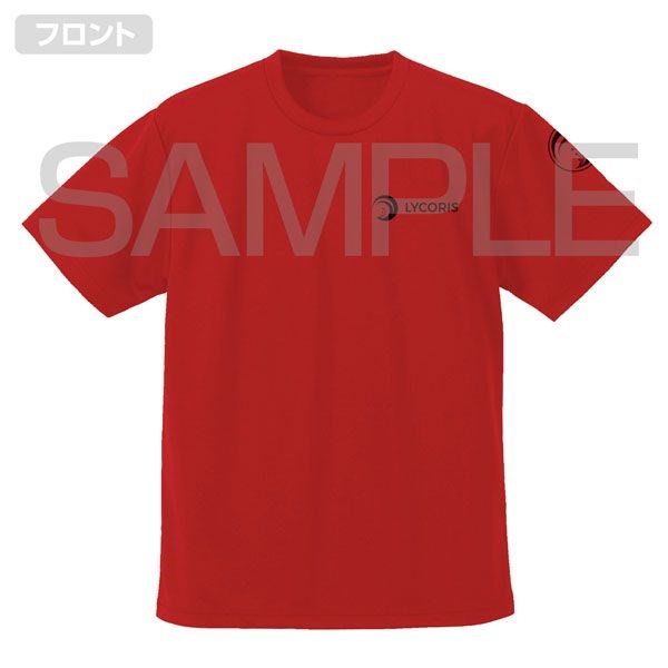 Lycoris Recoil 莉可麗絲 : 日版 (加大) LYCORIS 1st 吸汗快乾 紅色 T-Shirt