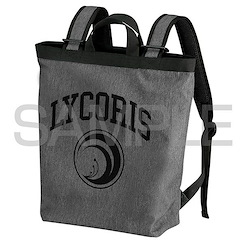 Lycoris Recoil 莉可麗絲 : 日版 LYCORIS 碳黑色 2way 背囊