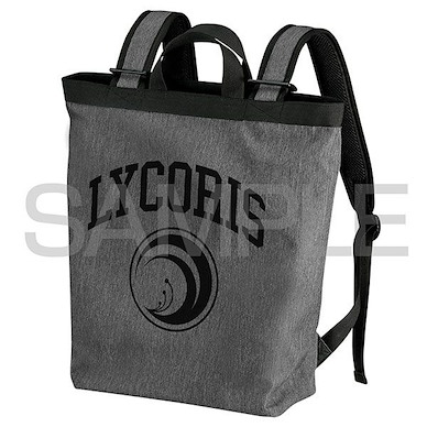 Lycoris Recoil 莉可麗絲 LYCORIS 碳黑色 2way 背囊 Lycoris 2way Backpack /HEATHER CHARCOAL【Lycoris Recoil】