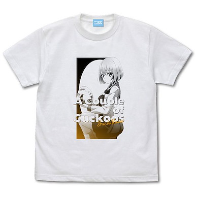 杜鵑婚約 (大碼)「海野幸」白色 T-Shirt TV Anime Sachi Umino T-Shirt /WHITE-L【A Couple of Cuckoos】