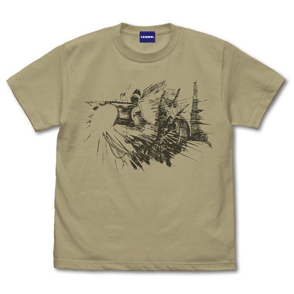 飛越巔峰 : 日版 (大碼) GunBuster 縮退爐 Ver. SAND KHAKI T-Shirt