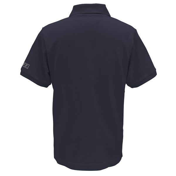 機動戰士高達系列 : 日版 (細碼)「地球聯邦軍」刺繡 深藍色 Polo Shirt