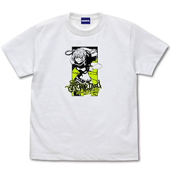 徹夜之歌 (細碼)「七草薺」塗鴉 Ver. 白色 T-Shirt Nazuna T-Shirt Graffiti Ver./WHITE-S【Call of the Night】