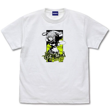 徹夜之歌 (大碼)「七草薺」塗鴉 Ver. 白色 T-Shirt Nazuna T-Shirt Graffiti Ver./WHITE-L【Call of the Night】