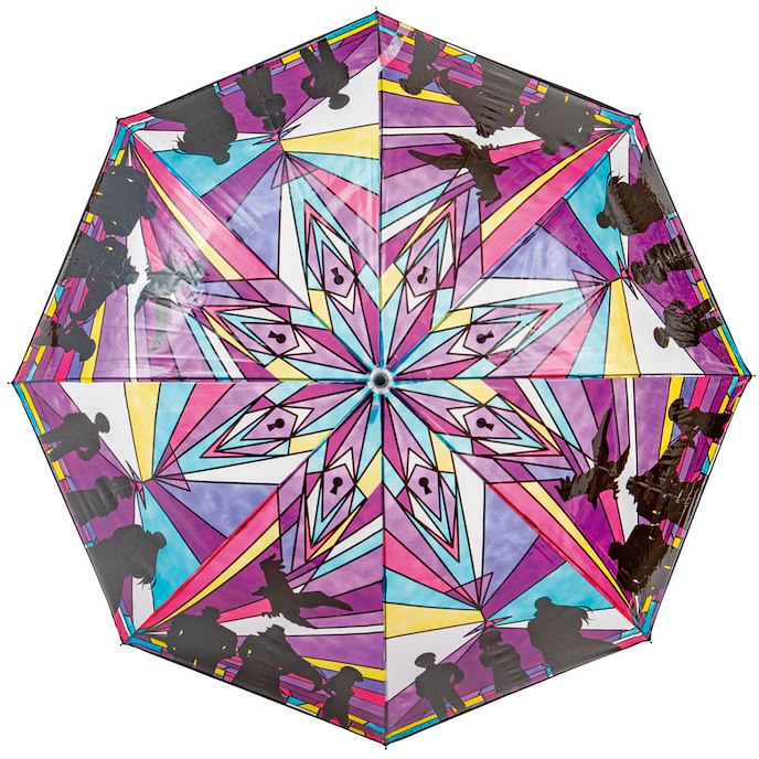 名偵探柯南 : 日版 雨傘 彩繪玻璃 黑色
