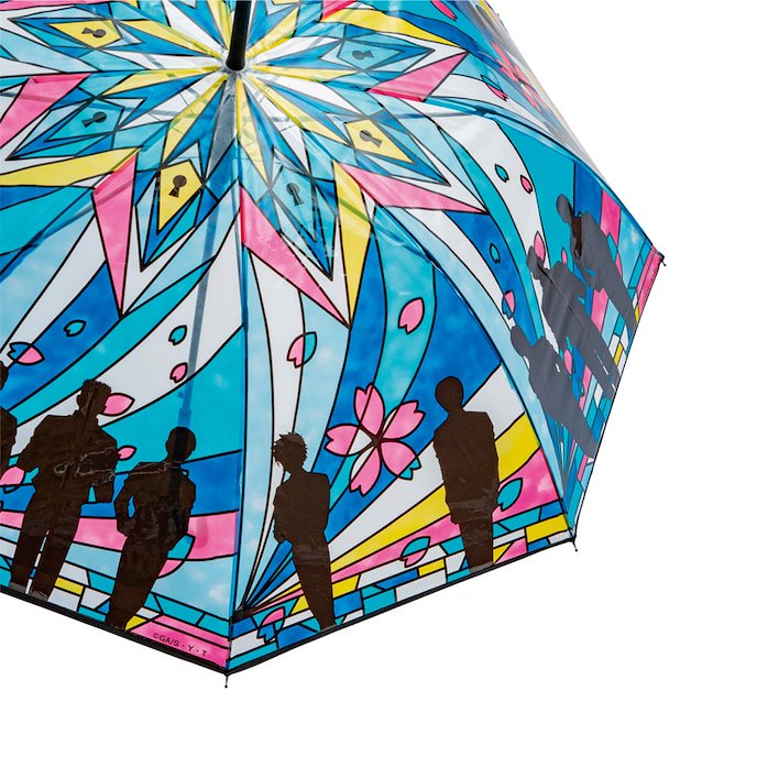 名偵探柯南 : 日版 雨傘 彩繪玻璃 藍色