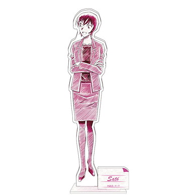 名偵探柯南 「佐藤美和子」Pencil Art 亞克力企牌 Vol.2 Pencil Art Acrylic Stand Collection Vol. 2 Sato Miwako【Detective Conan】