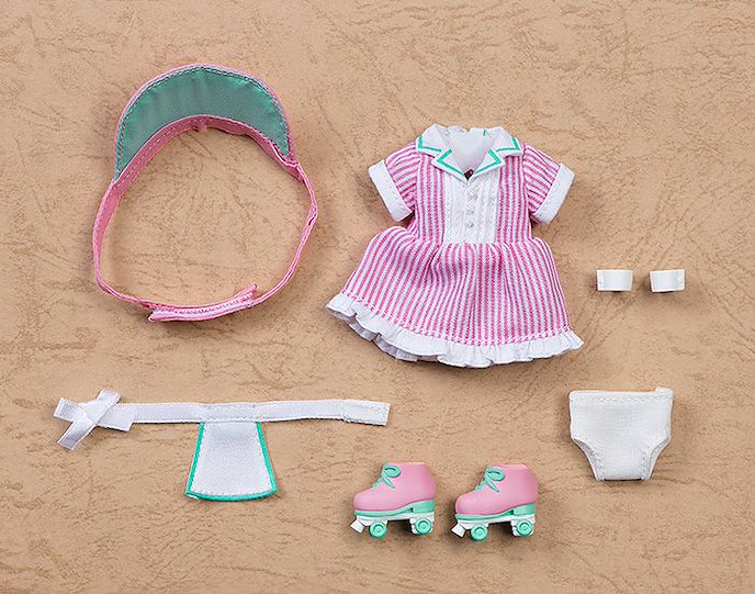 日版 黏土娃 服裝套組 餐廳: Girl 粉紅色