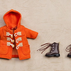 未分類 : 日版 黏土娃 保暖套組 靴子&牛角扣大衣 橙色