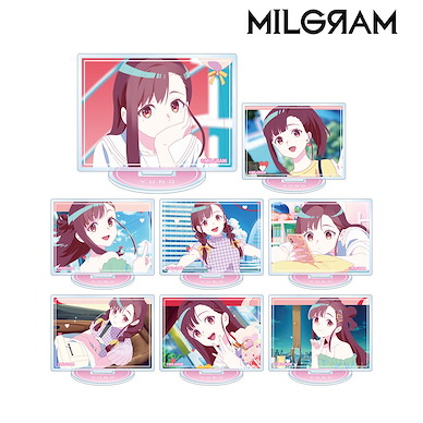 MILGRAM -米爾格倫- 亞克力企牌 MV: アンビリカル (8 個入) Music Video Acrylic Stand Yuno Umbilical (8 Pieces)【MILGRAM】