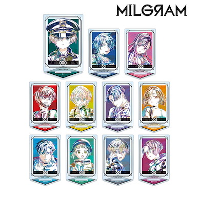 MILGRAM -米爾格倫- Ani-Art 亞克力企牌 (11 個入) Ani-Art Acrylic Stand (11 Pieces)【MILGRAM】
